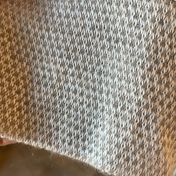 Soft Surroundings Mix media knit sweatshirt top under shirt look L/S size PL - Picture 5 of 16